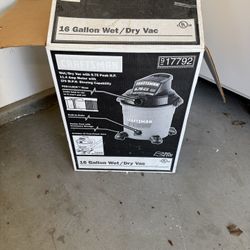 16 Gallon Wet/Dry Shop Vac