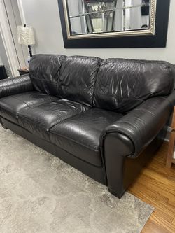 Leather Couch