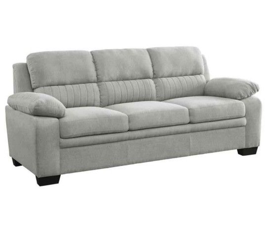 New Light Grey Sofa - 3 Person Couch - Read Description 