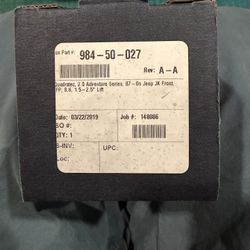 FOX 2.0 Shocks – Jeep JK (Set of 4)