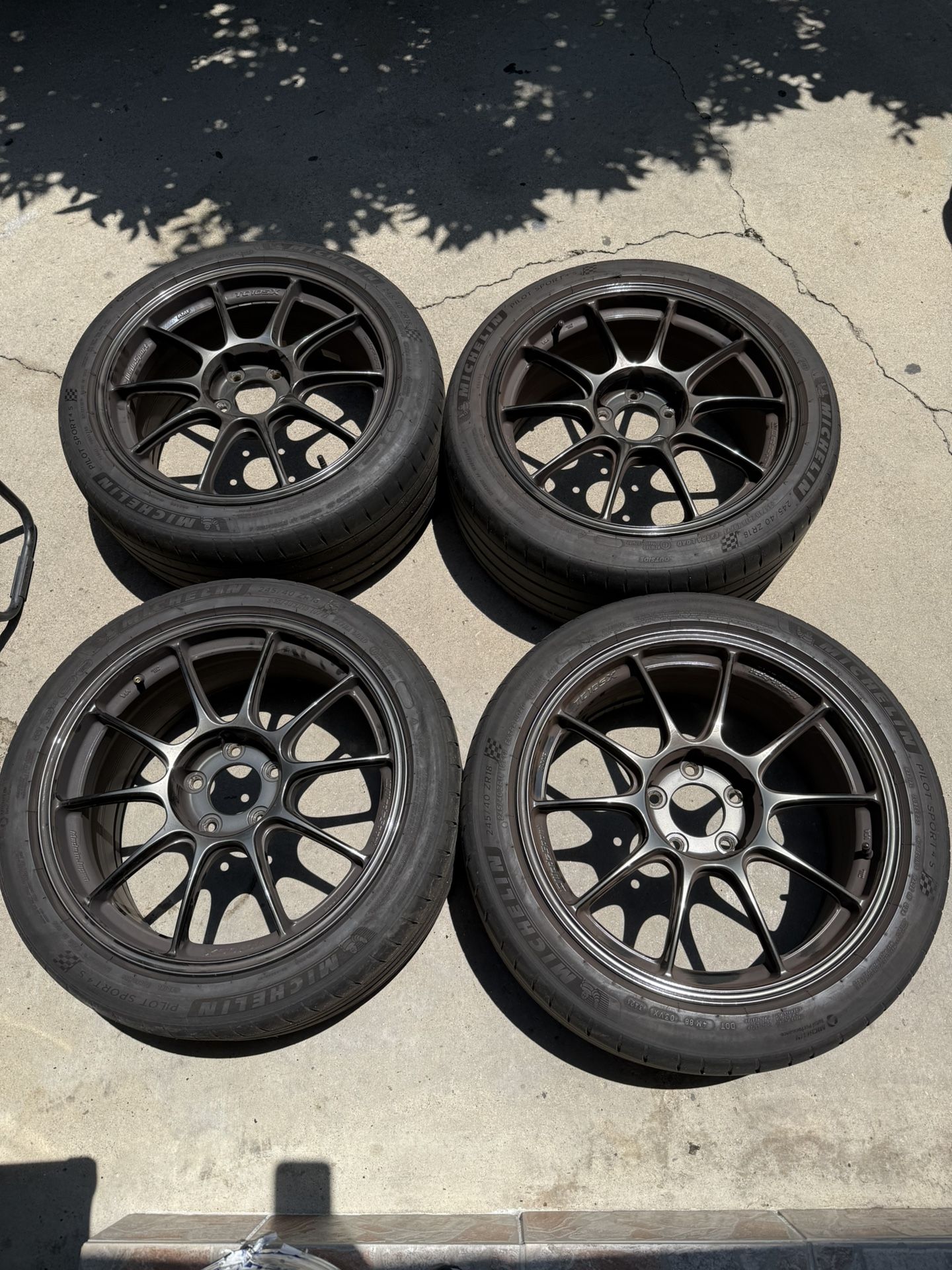 WedsSport TC105X 18x8.5 +50 5x114.3