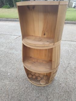Wooden items available barrel shelves cajonera farmhouse decor home decor
