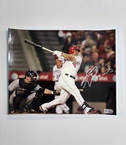 Kendry Morales Anaheim Angels Signed Photograph