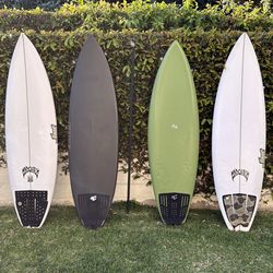 33.5-35 liter Lost surfboards And Various Shapers