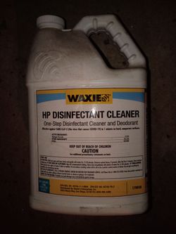 Disinfectant cleaner concentrate 1 gallon