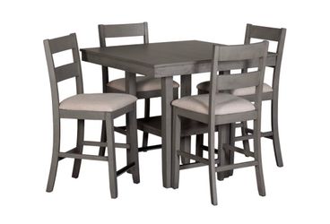 5 piece counter height dining room set