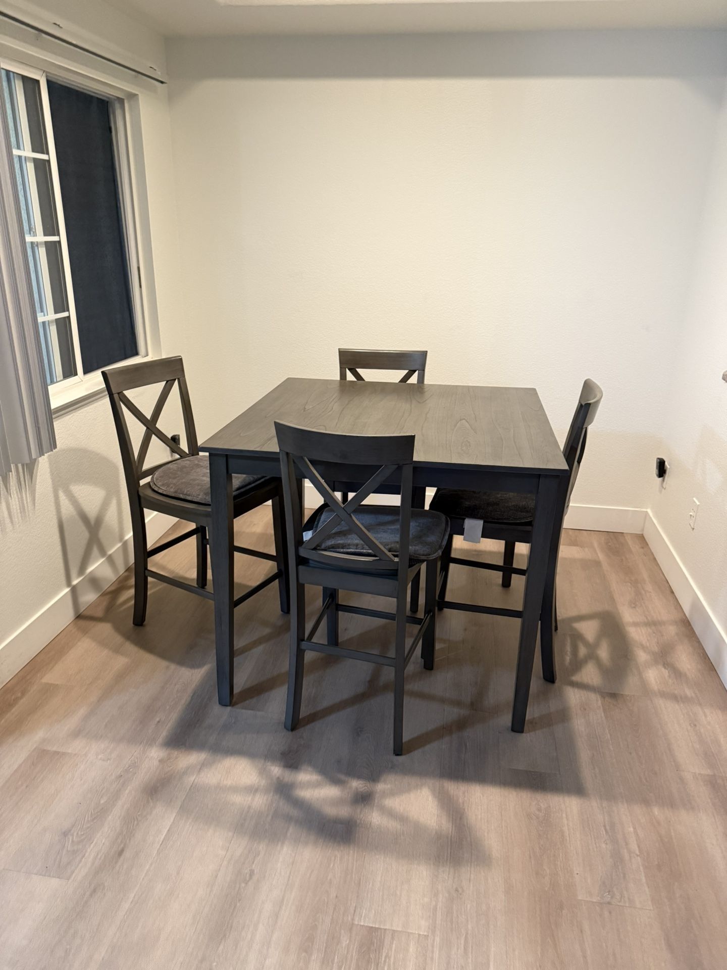 High Dining Room Table And Couch Barely Used 