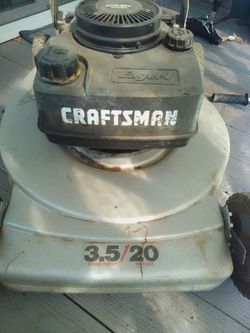 Craftsman eager 1 lawnmower 3.5HP