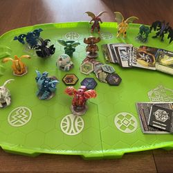 Bakugan Battle Arena, Cards And Figures
