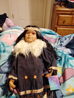 Native American doll by Ashley Bell collectibles