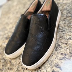 Gucci Embossed Shoes