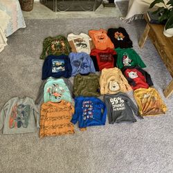 5T Boys Long Sleeve Tops 