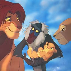 The Lion King Poster Vintage