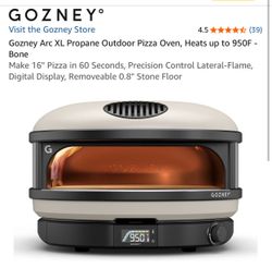 Gozney Arc XL Propane Outdoor Pizza Oven – Bone
