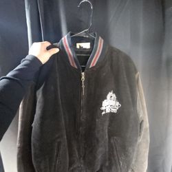 Vintage Disneyland Haunted Mansion 30th Anniversary Leather Jacket