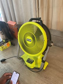Ryobi Whisper Series 18V Fan mister tool only