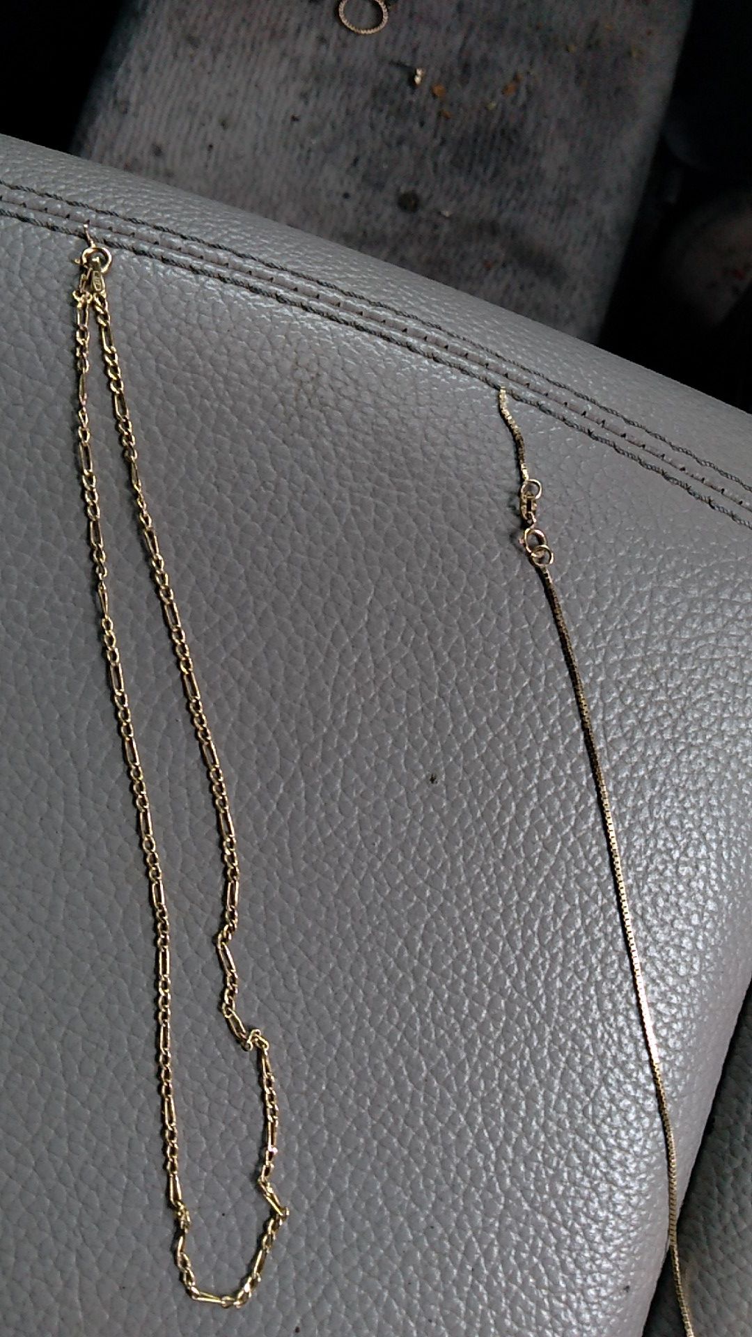 Small baby 10k real gold chain