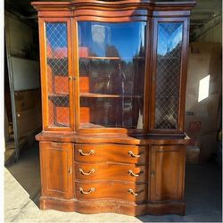 Wood Cabinet / Hutch