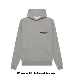 Essentials Dark Oatmeal Hoodie