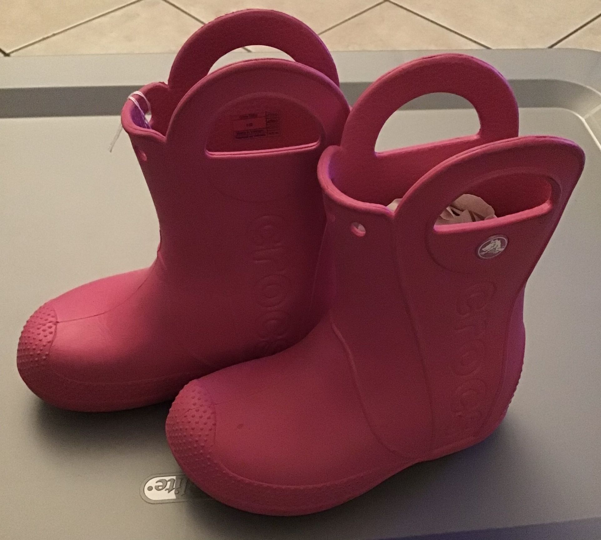 Crocs Kids Handle It Rain Boots Size C10