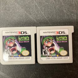 Nintendo 3Ds Luigi’s Mansion Dark moon (Read Description)