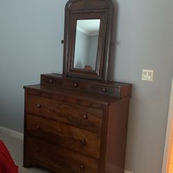 Mahogany, Empire,  Dresser ( Antique)