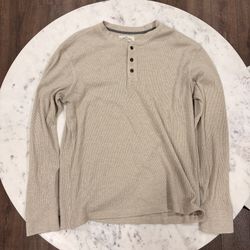 Quarter Button Up Sweater 