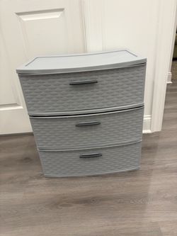 Grey Plastic Storage