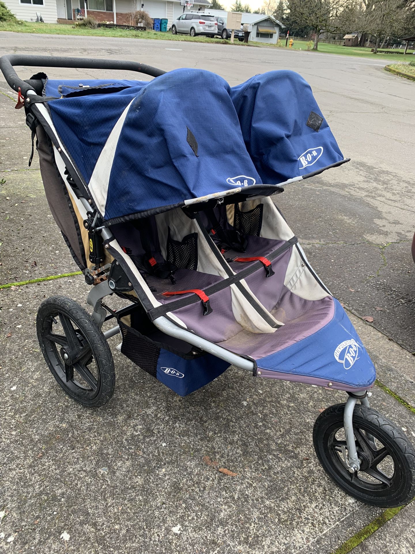 Double BOB Stroller - B.O.B. Duallie Twin Jogging Stroller