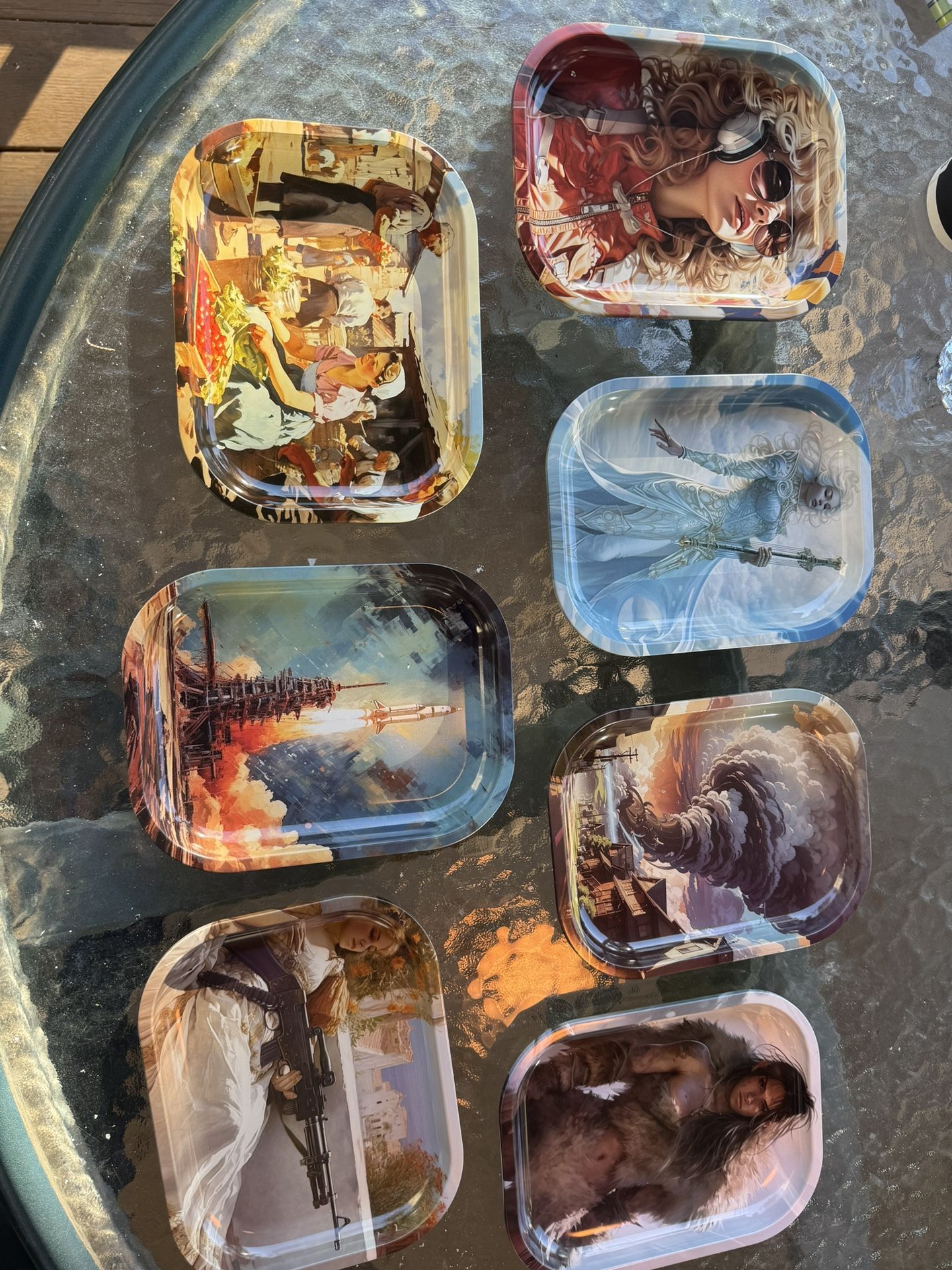 Rolling Trays - Tiger Club
