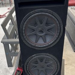 Kicker Subs And Amp 