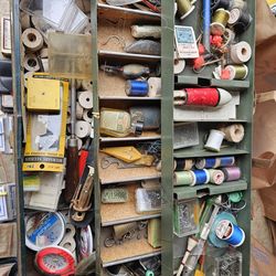 Lot Of Old Vintage Fishing Gear