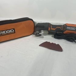 Ridgid Electric Corded Multi Tool Like New 