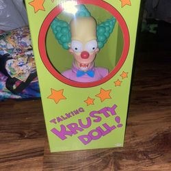 The Simpsons Talking Krusty The Clown Doll