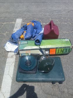 Camping stove tents lantern