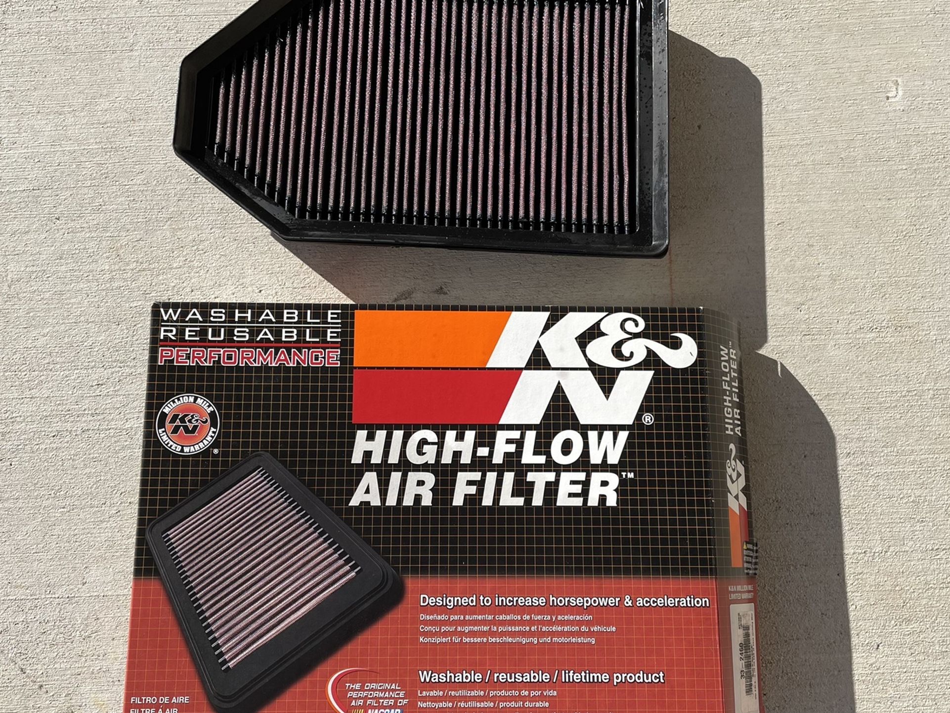 Dodge Charger K&N Air Filter 332460 SRT HELLCAT for Sale in Fort Worth