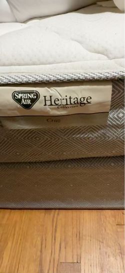 Spring Air Heritage Collection Queen Mattress & Box Spring Set