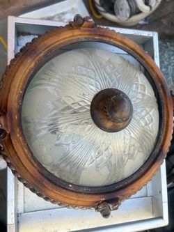 Vintage Flush Mount Ceiling Light Fixture