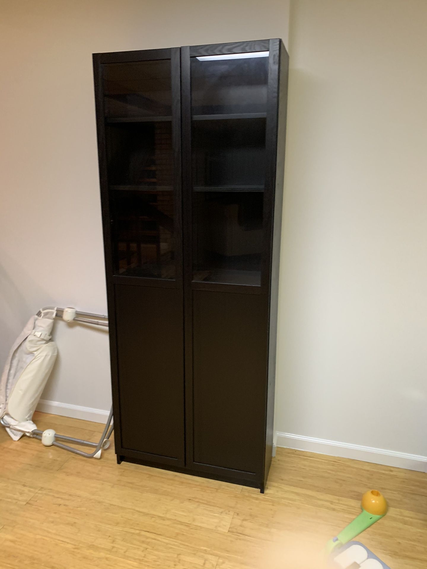IKEA Billy bookcase (black-brown)