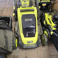 40v Hp Brushless Ryobi 20" Self-propelled Lawn Mower 