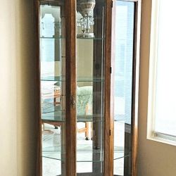Lighted Curio Cabinet