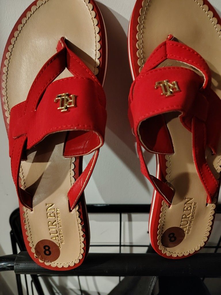Ralph Lauren Sandals , Beautiful I New 