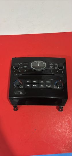 2009-2010 Infiniti Fx35 Ac Heater Climate Control 25810 1ca0b H1S0J