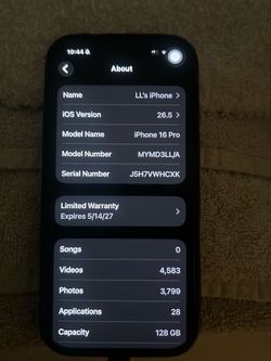 iPhone 16 pro 128 Gb