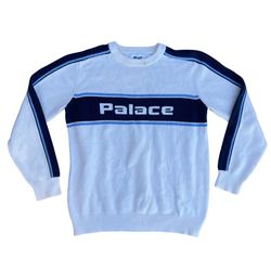 Palace Electronica Knit Crewneck Sweatshirt Size Large