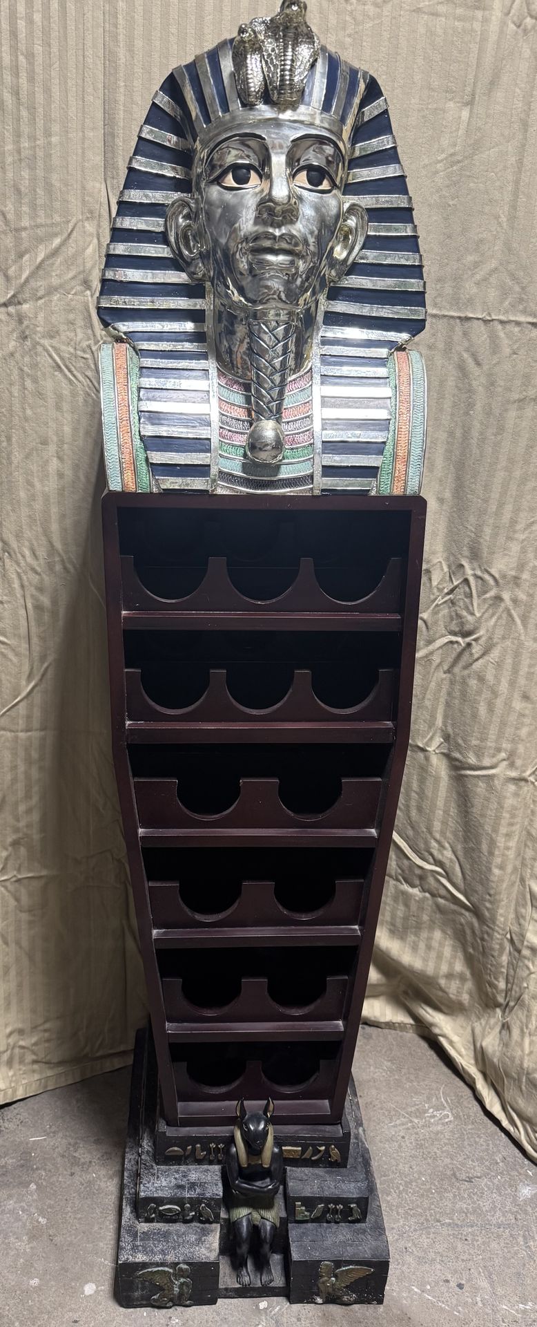 King Tut Wine Rack
