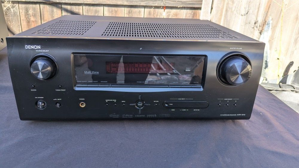 “Denon AVR-1910 7.1ch HDMI A/V Receiver – Excellent Condition | Moving Out Sale!