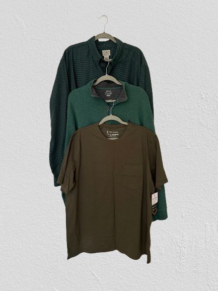 3 of Men’s Clothes (Bundle) L.L.Bean, Polo Ralph Lauren & Free Country, Sz XXL