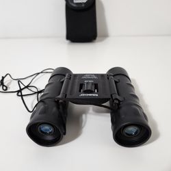 Tasco 10 x 25mm Fully Coated Optics Binoculars 288 ft/1000 YDS 96 M/1000 M #168RBD Plus Case
