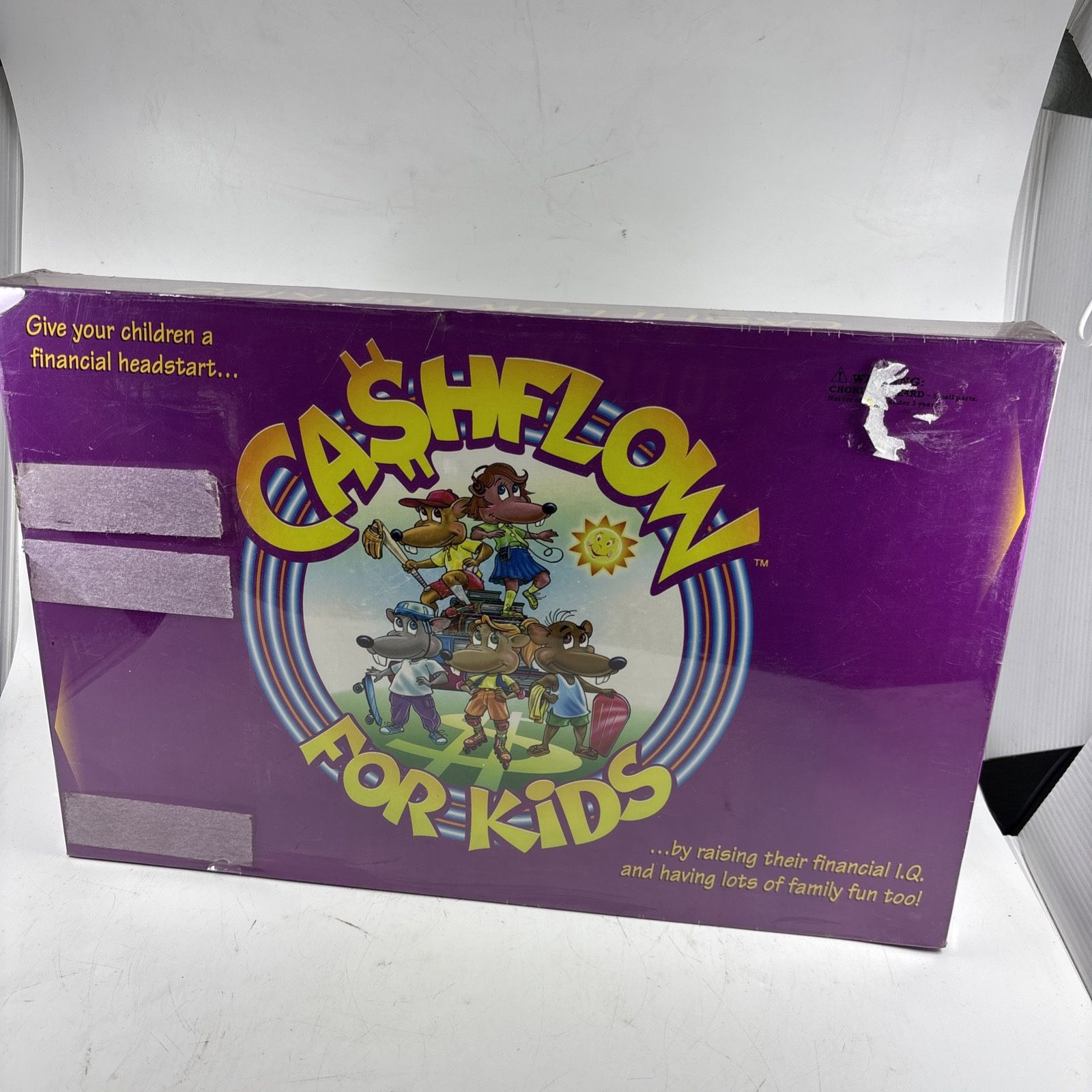 Rich Dads Cashflow For Kids Robert Kiyosaki Board Game - Brand New Sealed